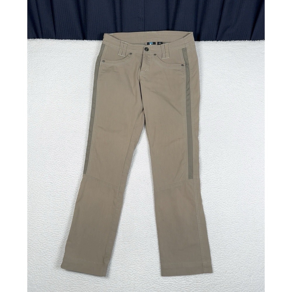 KUHL Vintage Patina Dye Hiking Pants Beige - Women's 4 Reg